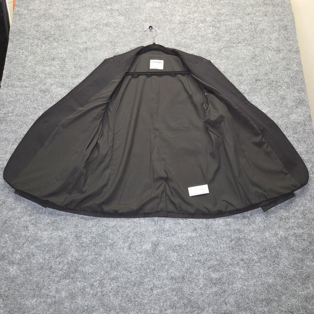 Old Navy Blazer Womens Large Black Single Button Lined Workwear Career Office - Picture 5 of 8